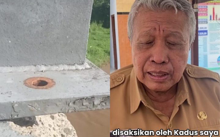 Ditengah Mudik Nataru, Baut Pagar Jembatan Ploso Jombang Raib, Kades: Ini Sangat Berbahaya