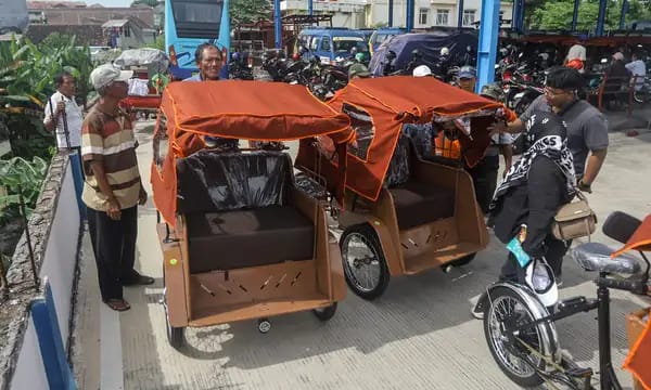 Becak Listrik Bantuan di Brebes Belum Diserahkan ke Warga, Ini Penjelasan BUMDes