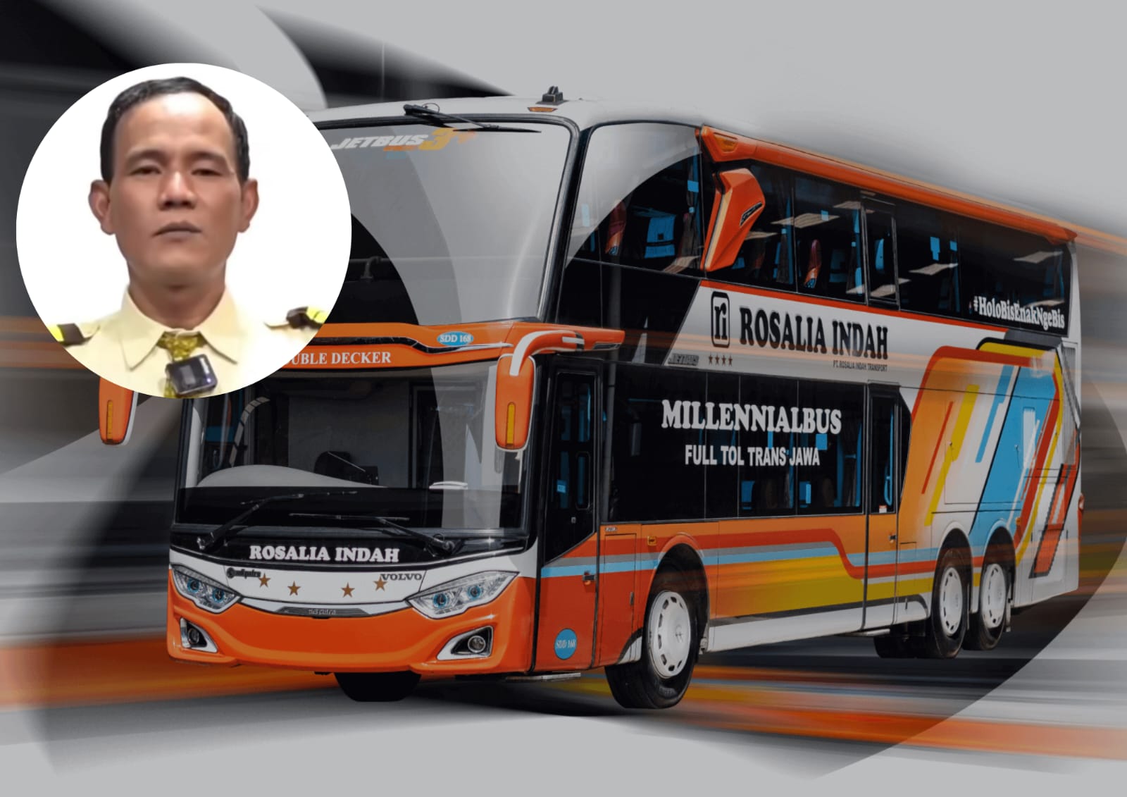 Sopir Bus Rosalia Indah Minta Maaf dan Resmi Dipecat Usai Viral Video Ugal-ugalan di Tol