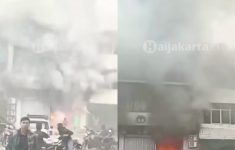 Kebakaran di Gedung Terra Drone Kemayoran Telan Korban JIwa: Masih Banyan yang Diatas!