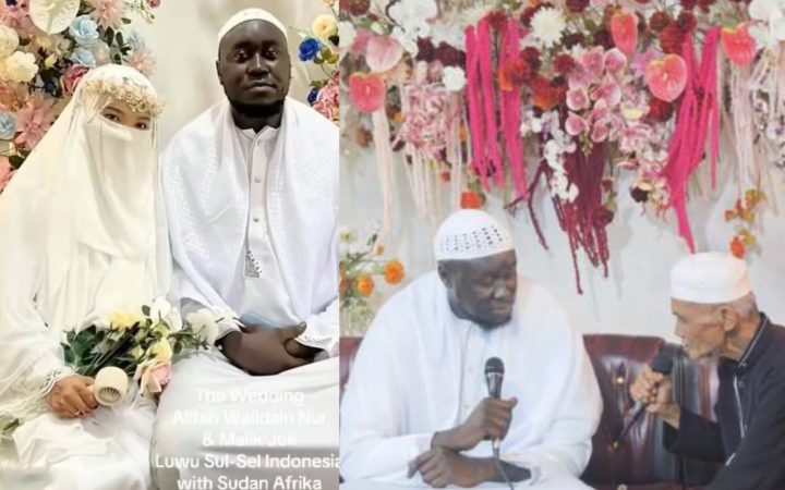 Viral! Pria Asal Sudan Menikahi Gadis Sulsel, Ijab Kabul Pakai Bahasa Arab Begini Ceritanya