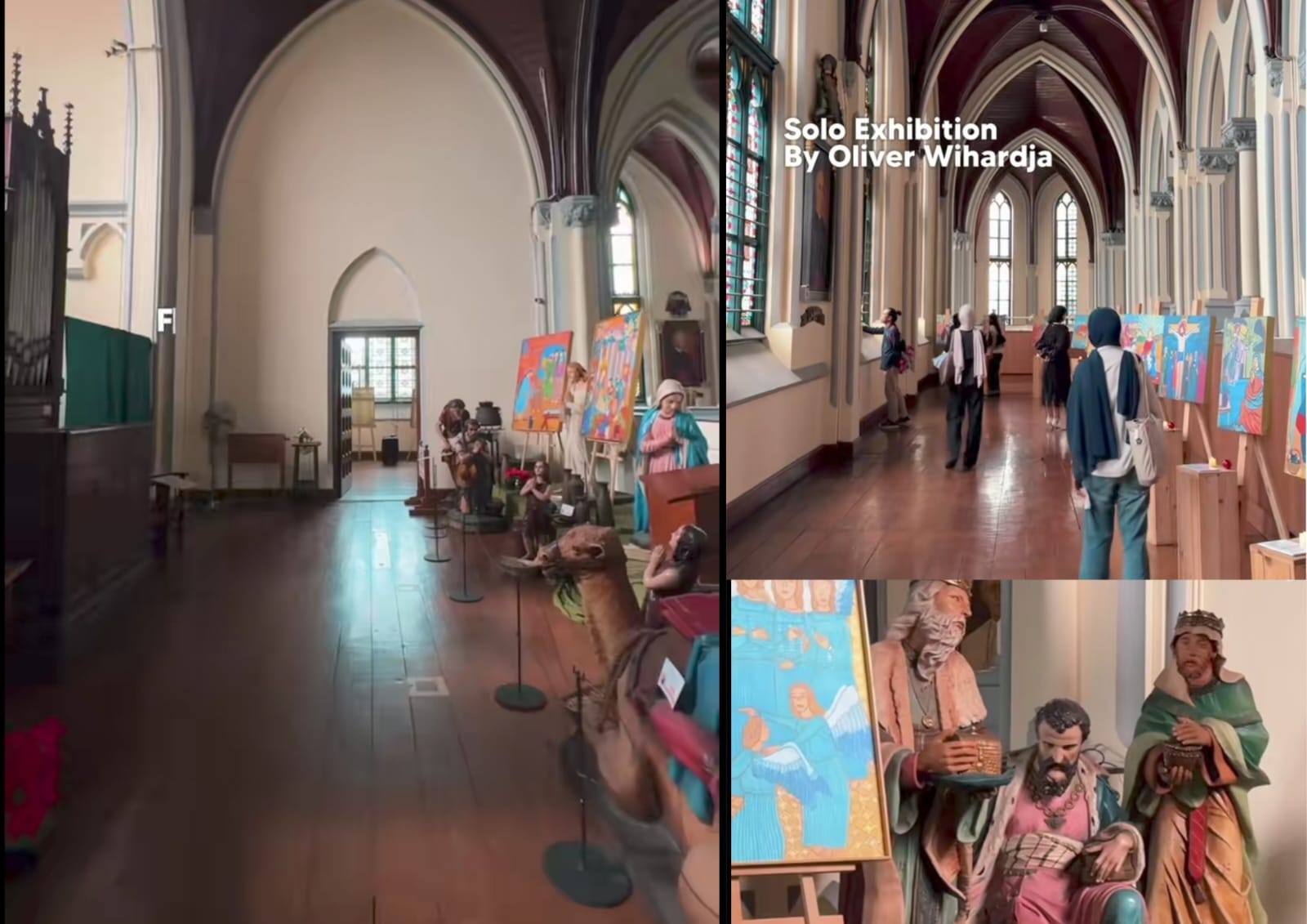 Baru! Pameran Gratis di Balkon Gereja Katedral Jakarta Dibuka hingga Januari 2026