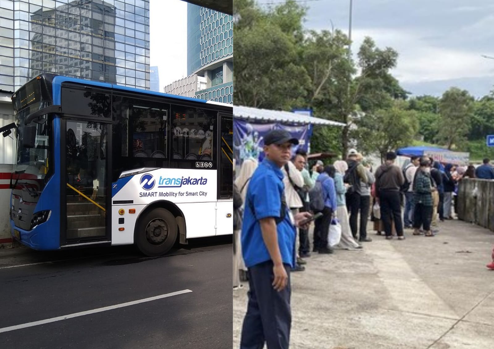 Antrean TransJakarta Sawangan Lebak Bulus Mengular, Penumpang Ungkap Alasan Tetap Setia Naik Bus