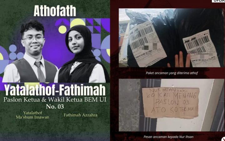 Deretan Teror yang Diterima Ketua dan Wakil BEM UI 2026 dari Pesan Ancaman hingga Paket Misterius