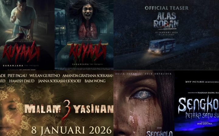 Daftar Film Bioskop Horor Indonesia Januari 2026: Deretan Teror Lokal yang Mencekam