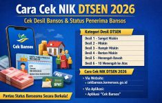 Cara Cek NIK DTSEN dan Desil 2026 Online, Bisa Lewat HP dalam Hitungan Menit