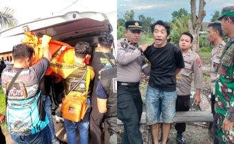 Sadis! Keponakan Bunuh Paman di Palangka Raya, Tusuk Dada dan Leher Pakai Gunting saat Mabuk