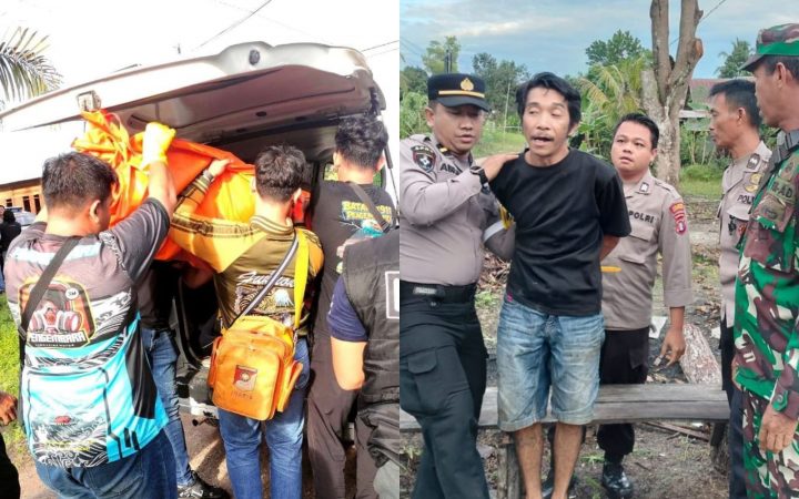 Sadis! Keponakan Bunuh Paman di Palangka Raya, Tusuk Dada dan Leher Pakai Gunting saat Mabuk