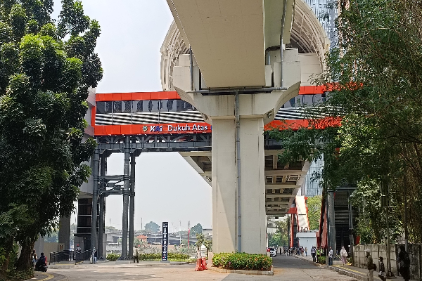 Stasiun LRT Jabodebek Dukuh Atas Tak Cantumkan BNI, Ternyata ini Alasannya!