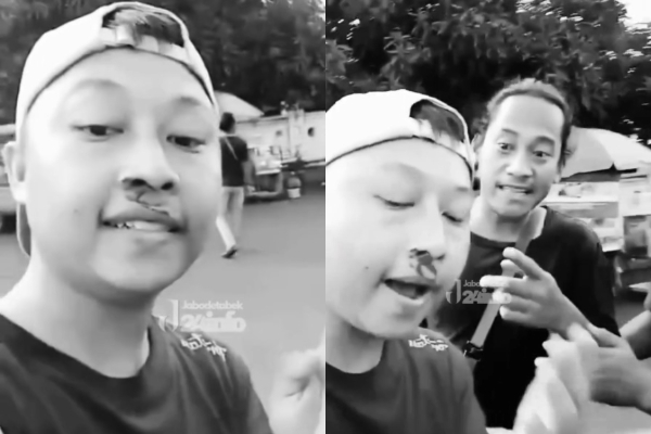 Preman Aniaya Pedagang di BKT Jakarta Timur