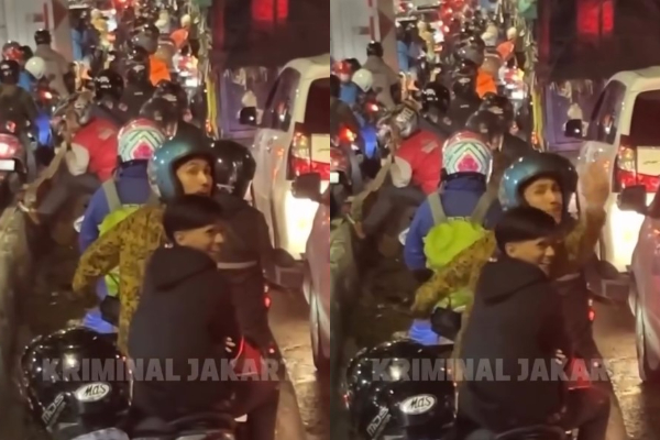 Pemotor Marah Gegara Ditegur Serempet Bus Transjakarta di Cawang, Netizen: Udah Salah, Kenapa Galak Situ?