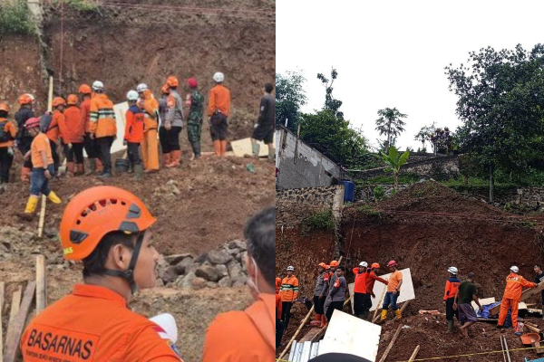 4 Korban Longsor di Jatinangor Belum Ditemukan: 3 Pekerja Lain Berhasil Dievakuasi