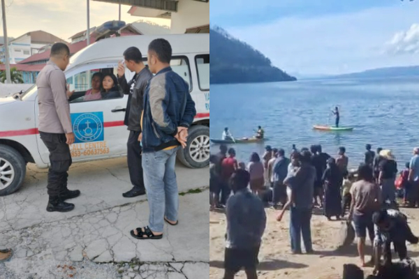 Mahasiswi Tenggelam di Danau Toba Usai Lakukan Ibadah, Diduga Kelelahan Bantu 4 Teman Berenang