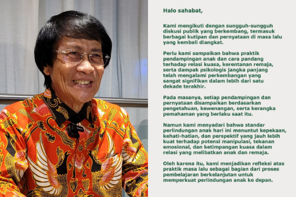 Kak Seto Diduga Abaikan Laporan Aurelie Moeremans Tahun 2010, Minta Publik Tak Plintir Fakta