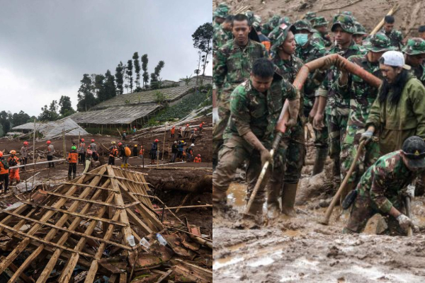 Prajurit TNI Jadi Korban Longsor Cisarua, 4 Prajurit Ditemukan Meninggal Dunia