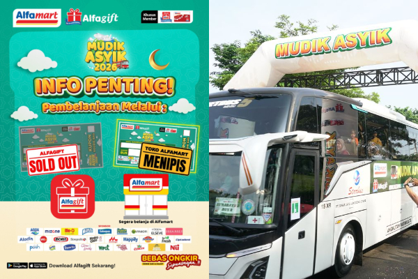 Rincian Jadwal Pendaftaran Mudik Asyik Alfamart 2026, Berlaku hingga 16 Februari, Cek!