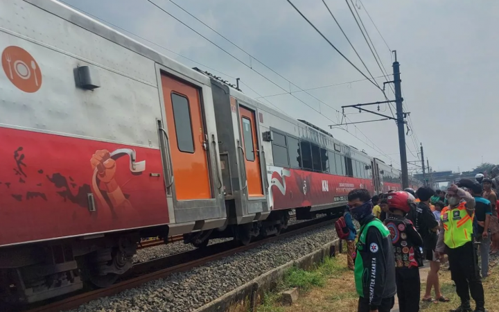 Ilustrasi kecelakaan kereta. (Source: Antara)