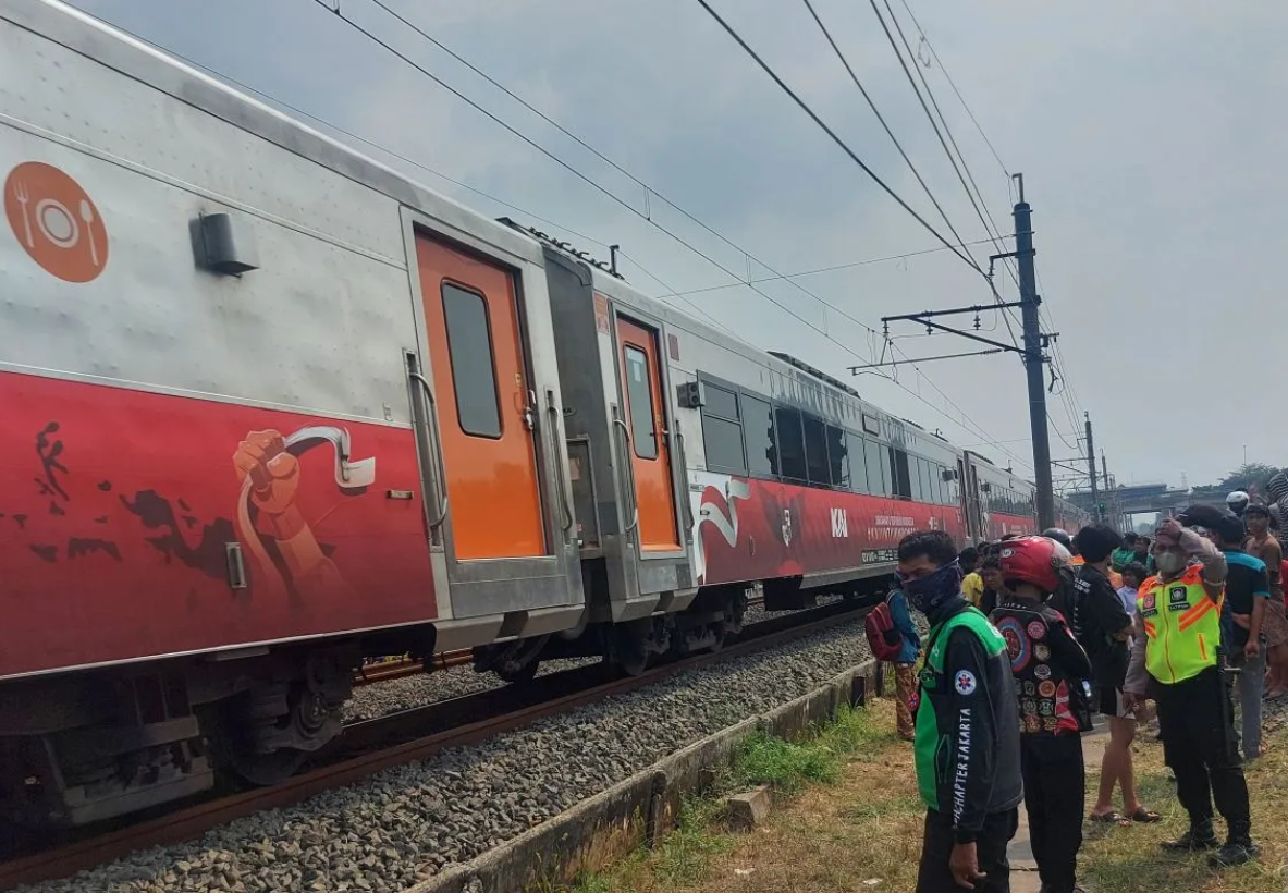 Ilustrasi kecelakaan kereta. (Source: Antara)