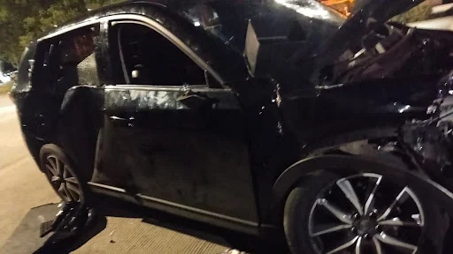 Ilustrasi kecelakaan mobil. (Source: Jejak Kriminal)