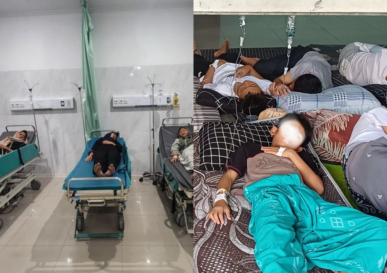 Geger! Ratusan Santri Keracunan Makan Bergizi Gratis di Grobogan, 55 Santriwati dan 2 Guru Dilarikan ke RS