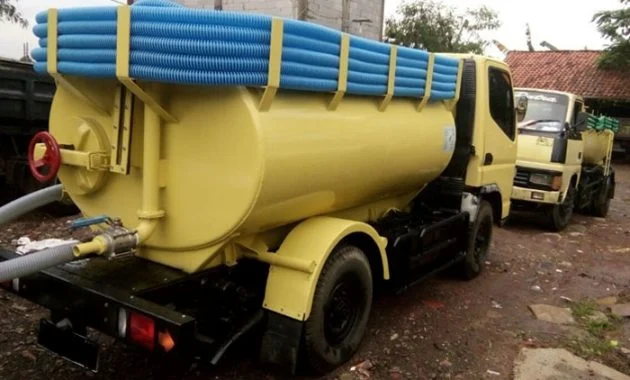 Ilustrasi mobil sedot WC. (Source: 99)