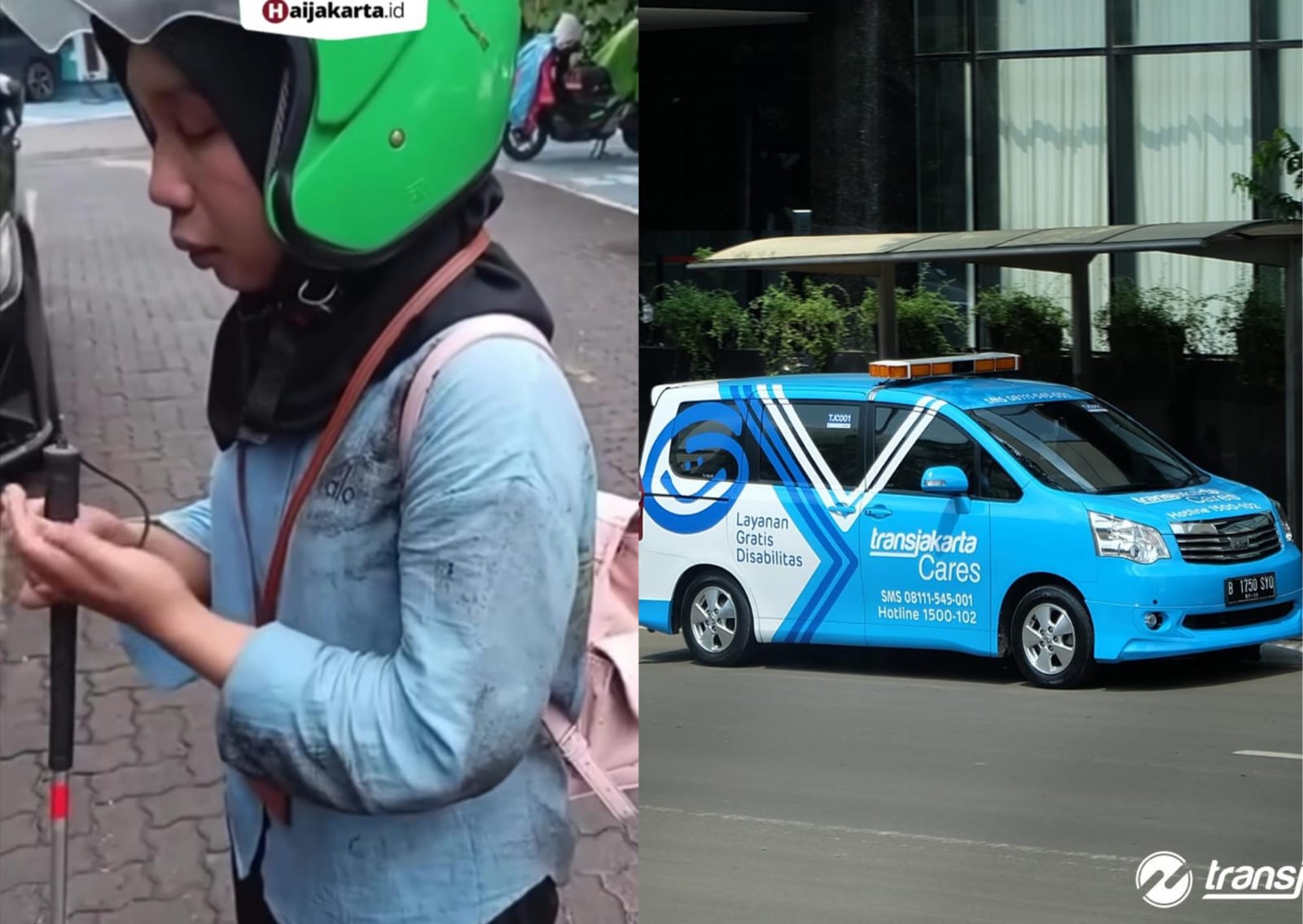 Viral! Penumpang Tunanetra Terjatuh ke Saluran Air Usai Naik Transjakarta Cares Disorot, Begini Respons Transjakarta