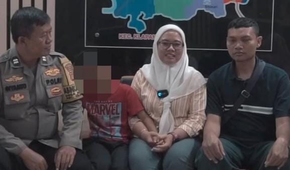 Anak Tersesat Seharian di Cileungsi Akhirnya Kembali ke Pelukan Orang Tua dalam Keadaan Aman