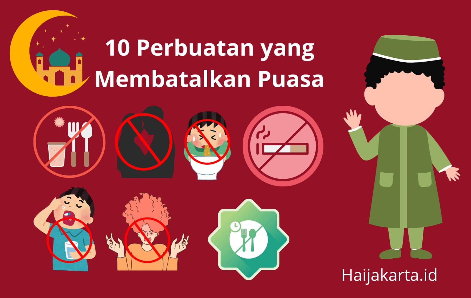 Jangan Dianggap Sepele! Ini 10 Perbuatan yang Dapat Membatalkan Puasa Menurut Islam