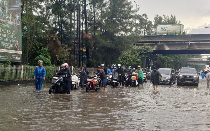 Banjir Jakarta Mulai Surut! Tinggal 28 RT dan 6 Ruas Jalan Masih Tergenang, Ini Daftarnya