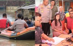 Polresta Tangerang Turunkan Tim Medis ke Lokasi Banjir Jayanti, Warga Dipastikan Aman