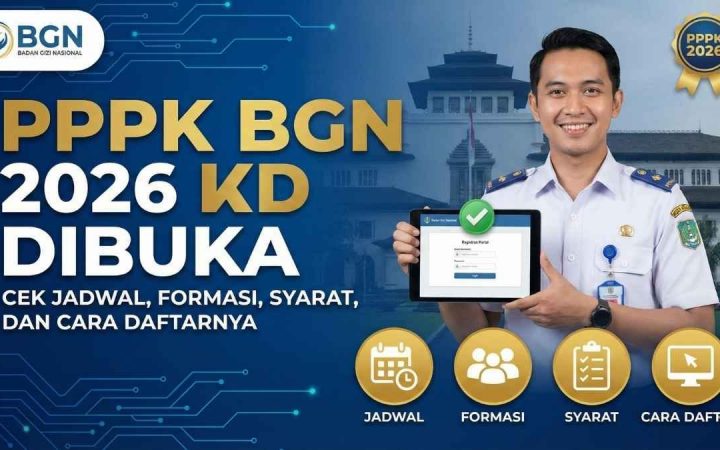 Cara Daftar PPPK BGN 2026, Simak Syarat, Formasi dan Jadwalnya!