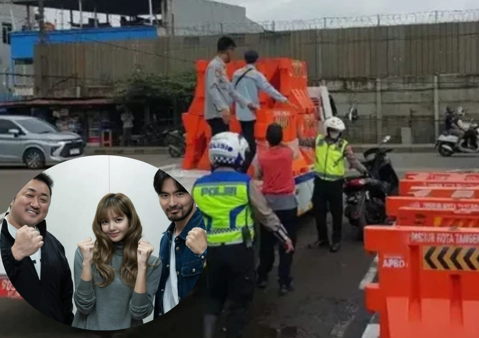 Syuting Film Korea di Tangerang, Lalin Jalan KS Tubun Dialihkan, Ada Lisa BLACKPINK!