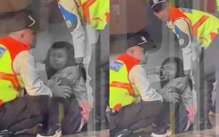 Detik-Detik Menegangkan KRL Rem Mendadak Hindari Tabrak Penumpang Jatuh dari Peron di Stasiun Cikini