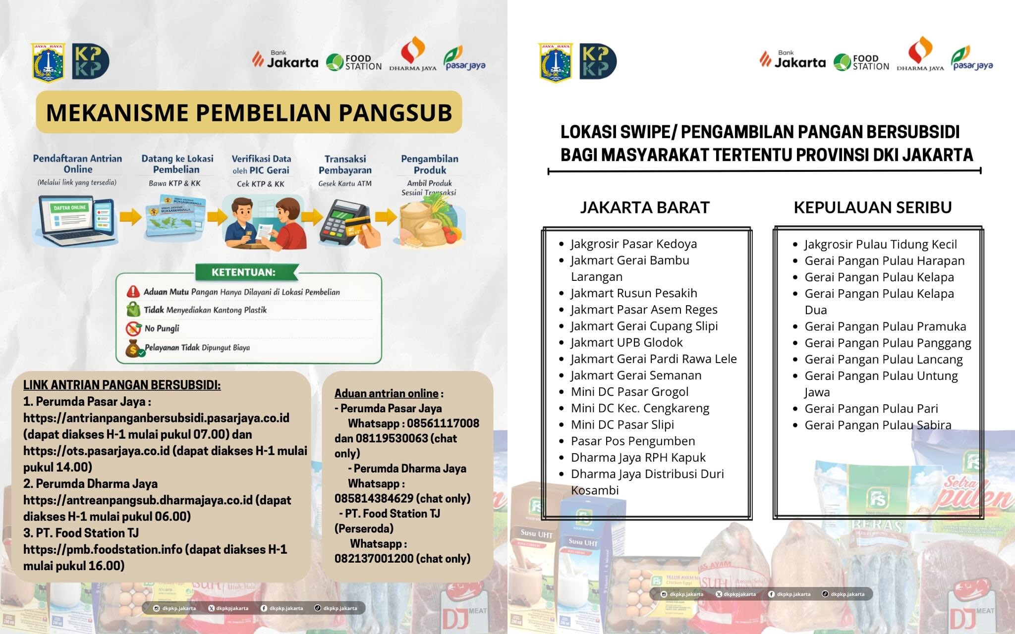 Link dan Cara Daftar Pangan Bersubsidi 2026