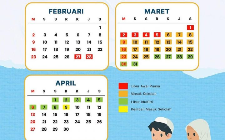 Jadwal Libur Sekolah Awal Puasa 2026