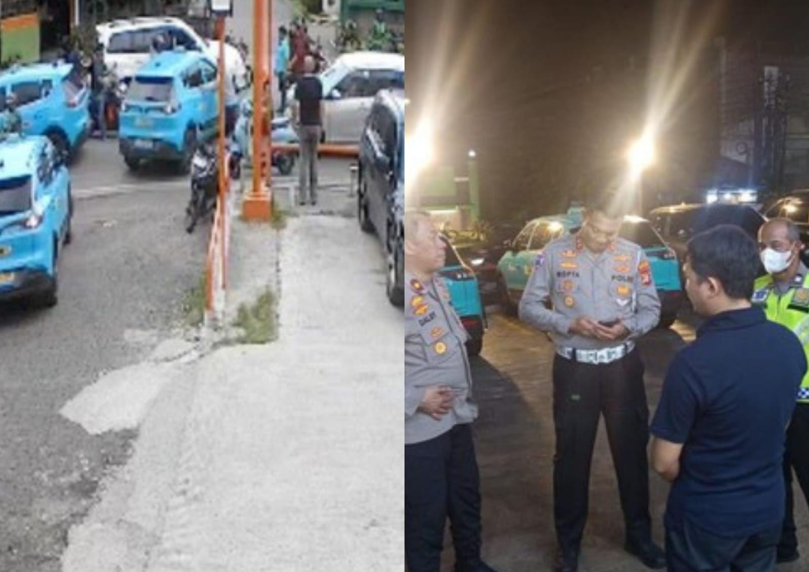 Nahas Beruntun! Taksi Listrik Tanpa Sopir Mundur Hantam Restoran di Karang Tengah