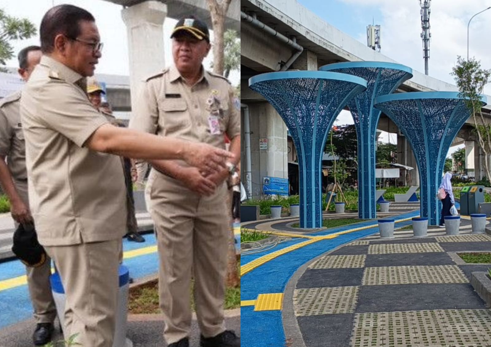Hijau dan Ramah Warga! Gubernur Pramono Tinjau Taman Gapura Muka Cakung, Wi-Fi hingga CCTV Dijanjikan