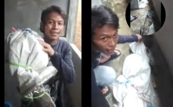 Viral Pria Diduga Gendong Mayat di Tambora Jakbar Terekam CCTV Ternyata Biawak: Maaf Ya Udah Bikin Rame
