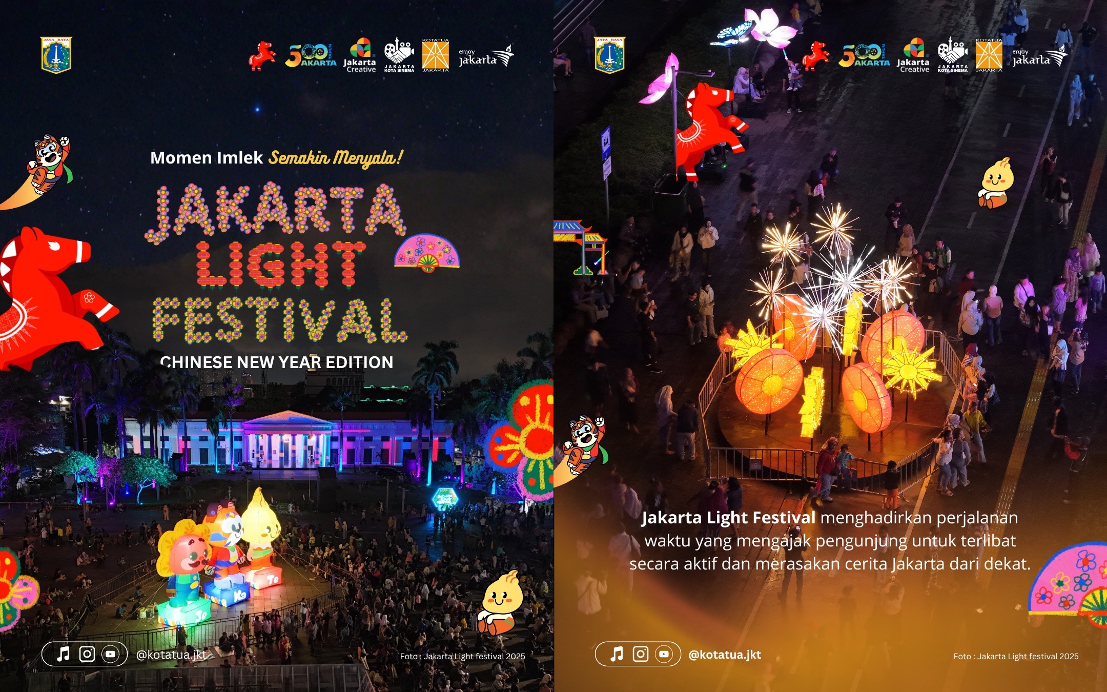 Jakarta Light Festival 2026 Hadirkan Magic of Light