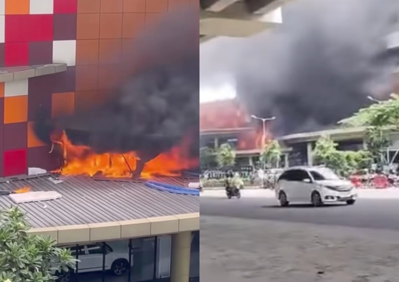 Kebakaran Mall Ciputra Cibubur Siang Ini Pengunjung Sempat Panik, 2 Damkar Dikerahkan