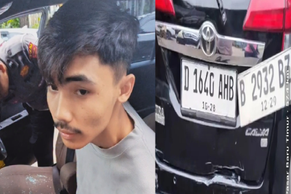 Pengemudi Mobil Ugal-ugalan di Gunung Sahari Jadi Tersangka, Akui Tak Punya SIM dan STNK