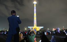 Jadwal Pertunjukan Video Mapping di Monas Hari ini, Lengkap Beserta Lokasi Perayaan Barongsai di Jakarta