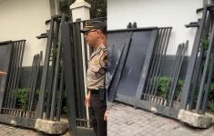 Pagar Rumah Jusuf Kalla Ditabrak Mobil, Pengemudi Diduga Mengantuk