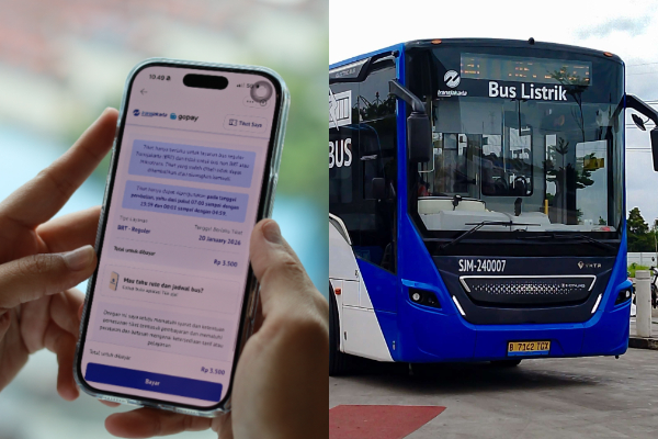 Cara Beli Tiket Transjakarta Lewat Aplikasi GoPay, Promo Cashback hingga 28 Februari 2026
