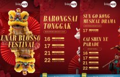 Rangkaian Jadwal Pertunjukan Barongsai di Living World Grand Wisata Bekasi, Ada Sun Go Kong Musical Drama