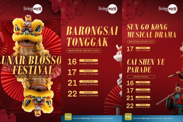 Rangkaian Jadwal Pertunjukan Barongsai di Living World Grand Wisata Bekasi, Ada Sun Go Kong Musical Drama