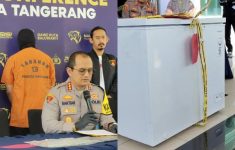 Awal Mula Polisi Temukan Mayat Mutilasi Dalam Freezer di Tangerang, Begini Motif Pelaku