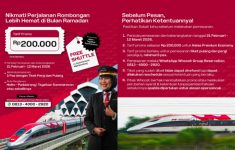 Cara Dapat Paket Whoosh Ramadhan 2026 Cuma Rp200.000: Jadwal, Syarat hingga Rute Perjalanan