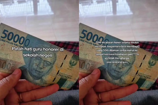 Tanggapi Guru Asal Sumedang Digaji Rp50 Ribu, Disdik: Ada Insentif per Bulan