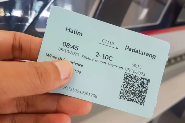 Cara Reschedule Tiket Whoosh, Bisa Ubah Jadwal hingga 15 Menit Setelah Berangkat